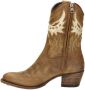 Sendra 16227 Debora leren cowboylaarzen bruin - Thumbnail 4