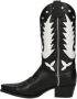 Sendra Judy dames cowboy laars Zwart wit - Thumbnail 5