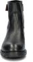 SHABBIES Enkelboots Dames Alyd Maat: 36 Materiaal: Leer Kleur: Zwart - Thumbnail 7