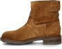 SHABBIES Enkelboots Dames Alyd Maat: 37 Materiaal: Suède Kleur: Cognac - Thumbnail 7