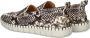 Shabbies Amsterdam Nova Lofa dames espadrille Zwart wit - Thumbnail 3