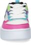 Skechers Court High sneakers wit roze zwart Meisjes Imitatieleer Meerkleurig 28 - Thumbnail 4