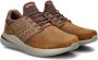 Skechers Delson 3.0 Ezra Sneakers bruin Leer - Thumbnail 9