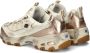 Skechers D'Lites-Vintage Vision Dames Sneakers Crème Goud - Thumbnail 5