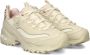 Skechers D'Lites Wildcats 150236-NTPK Vrouwen Beige Sneakers - Thumbnail 3