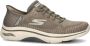 Skechers Slip-Ins Go Walk Arch Fit 2.0 Grand Select 2 Instappers Heren Taupe - Thumbnail 36