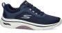 Skechers Go Walk Arch Fit sneakers donkerblauw - Thumbnail 2