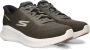 Skechers Go Walk Now Hands Free Slip-Ins heren sneaker Kaki - Thumbnail 2