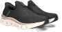 Skechers Hands Free Slip-In Glide Step dames instapschoen Zwart - Thumbnail 2