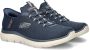 Skechers Slip-Ins Summits High Range 232457W-NVY nen Marineblauw Sneakers - Thumbnail 5