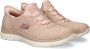 Skechers Instappers SUMMITS DAZZLING HAZE Slip-ins sneaker vrijetijdsschoen met subtiele contrastdetails - Thumbnail 13