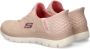 Skechers Instappers SUMMITS DAZZLING HAZE Slip-ins sneaker vrijetijdsschoen met subtiele contrastdetails - Thumbnail 14