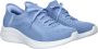 Skechers Hands Free Slip-Ins Ultra Flex dames sneaker Blauw wit - Thumbnail 3