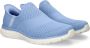 Skechers Hands Free Slip-Ins Virtue Sleek dames instapschoen Blauw wit - Thumbnail 3