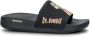 Skechers Snoop Dogg Hyper Slide Dr. Bombay 251015-BBK Mannen Zwart Slippers - Thumbnail 3