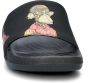 Skechers Snoop Dogg Hyper Slide Dr. Bombay 251015-BBK Mannen Zwart Slippers - Thumbnail 4