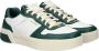 Skechers Jade dames sneaker Wit Groen - Thumbnail 2