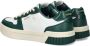 Skechers Jade dames sneaker Wit Groen - Thumbnail 3