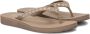 Skechers Meditation Lucky One Dames Slippers Taupe - Thumbnail 3