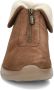 Skechers On-The-Go Joy gevoerde suède enkelboots cognac - Thumbnail 4