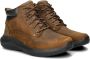 Skechers Parson Ederic Veterschoenen Hoog donkerbruin - Thumbnail 14