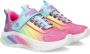 Skechers Rainbow Cruisers Meisjes Sneakers Turquoise Multicolour - Thumbnail 3