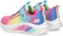 Skechers Rainbow Cruisers Meisjes Sneakers Turquoise Multicolour - Thumbnail 4