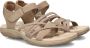 Skechers Comfortabele Vegan Memory Foam Sandaal Beige Dames - Thumbnail 11