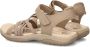 Skechers Comfortabele Vegan Memory Foam Sandaal Beige Dames - Thumbnail 12
