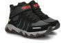 Skechers Rugged Ranger Storm Trail Jongens Sneakers Zwart Rood - Thumbnail 14