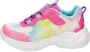 Skechers S Lights sneakers met glitters roze multi - Thumbnail 5