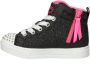 Skechers S-Lights Twinkle Charms Bestie sneakers met lichtjes zwart Meisjes Imitatieleer 33 - Thumbnail 5