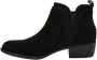Skechers Texas suède enkellaarzen zwart - Thumbnail 3