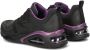Skechers Moderne Sneaker met Triple Air Cushion Black Dames - Thumbnail 7