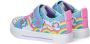 Skechers Twinkel Toes meisjes sneaker Blauw multi - Thumbnail 4