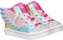 Skechers sneakers roze blauw Meisjes Imitatieleer Meerkleurig 33 - Thumbnail 6