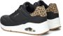 Skechers Uno-Jungle Nite Dames Sneakers Zwart - Thumbnail 10