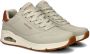 Skechers Uno Suited On Air Heren Sneakers Naturel - Thumbnail 10