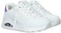 Skechers Uno chunky sneakers wit Meisjes Imitatieleer Effen 37 - Thumbnail 18