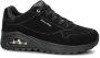 Skechers Uno Rugged suède sneakers zwart - Thumbnail 5