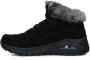 Skechers Uno Rugged Wintriness gevoerde suède sneakers zwart - Thumbnail 3