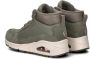 Skechers Uno Stacre Shine Veterboots groen Suede - Thumbnail 8