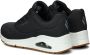 Skechers Skecher Street UNO STAND ON AIR Sneakers WIDE FIT Dames Zwart - Thumbnail 3