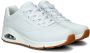 Skechers Uno Wide dames sneaker Wit - Thumbnail 4