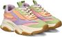 Steve Madden JPossession chunky sneakers roze lila groen - Thumbnail 4