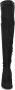 Steve Madden Somerville suède overknee laarzen zwart - Thumbnail 8