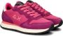 Sun68 Nylon Sneakers met Eco-Leer Inzetstukken Purple Dames - Thumbnail 12