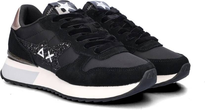 Sun 68 Stargirl Glitter lage sneakers