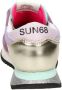 Sun 68 Star girl Glitter lage sneakers - Thumbnail 4