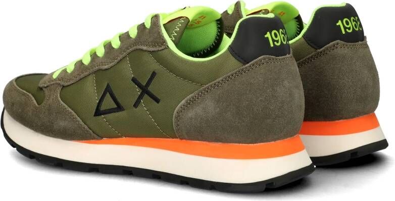 Sun 68 Tom Fluo lage sneakers